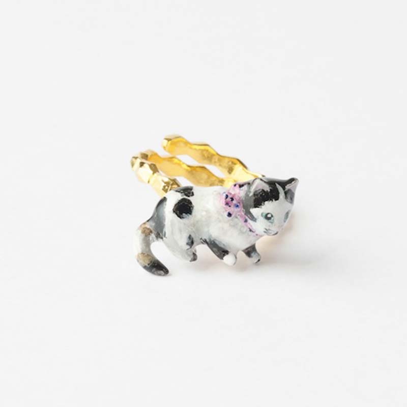Nathalie Lete ナタリーレテ Lumps ring Cat/フリーサイズ